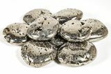 1.7" Polished Pyrite Pocket Stones  - Photo 4